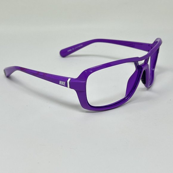 Nike Racer EV0615 505 violet 62-15 Sunglasses frame only color transfer stains main image 9